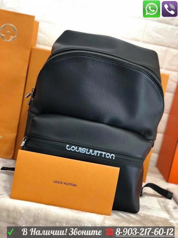 Рюкзак Louis Vuitton Discovery PM Taiga Черный от компании Интернет Магазин брендовых сумок и обуви - фото 1