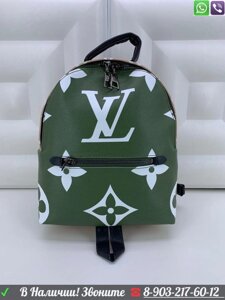 Рюкзак Louis Vuitton Jungle женский зеленый Луи Черный