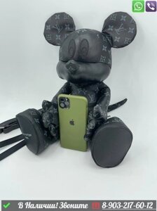 Рюкзак Louis Vuitton Mickey Mouse черный Голубой