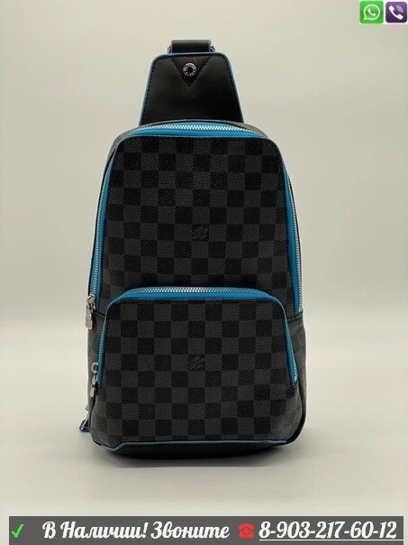 Рюкзак Louis Vuitton sling от компании Интернет Магазин брендовых сумок и обуви - фото 1