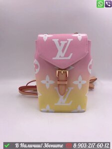 Рюкзак Louis Vuitton Tiny Пудровый