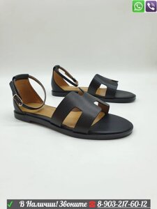 Сандали Hermes Santorini Sandal Гермес босоножки