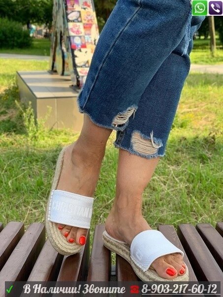 Сандалии Christian Dior от компании Интернет Магазин брендовых сумок и обуви - фото 1