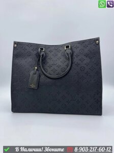 Сумка большая Louis Vuitton Onthego черная