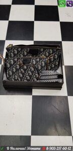 Сумка Christian Dior 3 в 1 клатч Диор pochette