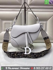 Сумка Dior Saddle Серый