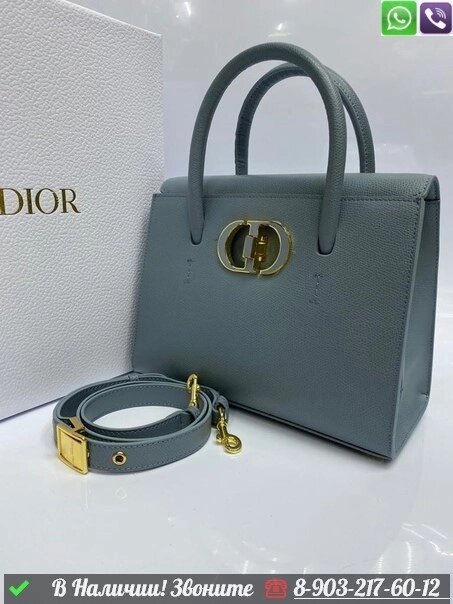 Сумка Dior St Honoré кожаная от компании Интернет Магазин брендовых сумок и обуви - фото 1