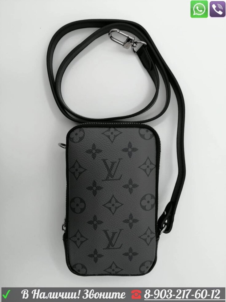 Сумка для телефона Louis Vuitton от компании Интернет Магазин брендовых сумок и обуви - фото 1