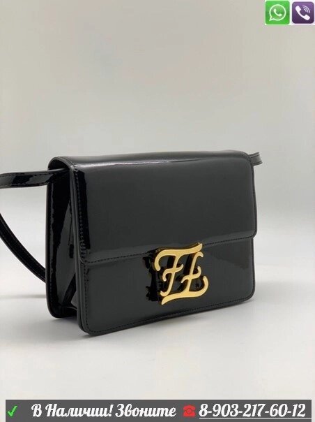 Сумка Fendi Karligraphy клатч от компании Интернет Магазин брендовых сумок и обуви - фото 1