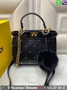 Сумка Fendi Peekaboo Iconic Белый