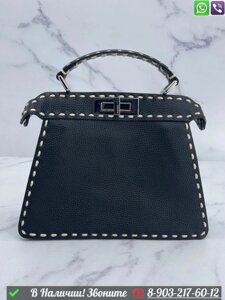 Сумка Fendi Peekaboo Iseeu Коричневый