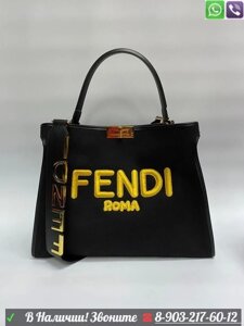 Сумка Fendi peekaboo sunshine