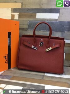 Сумка Гермес Hermes Birkin елочка швы Голубой