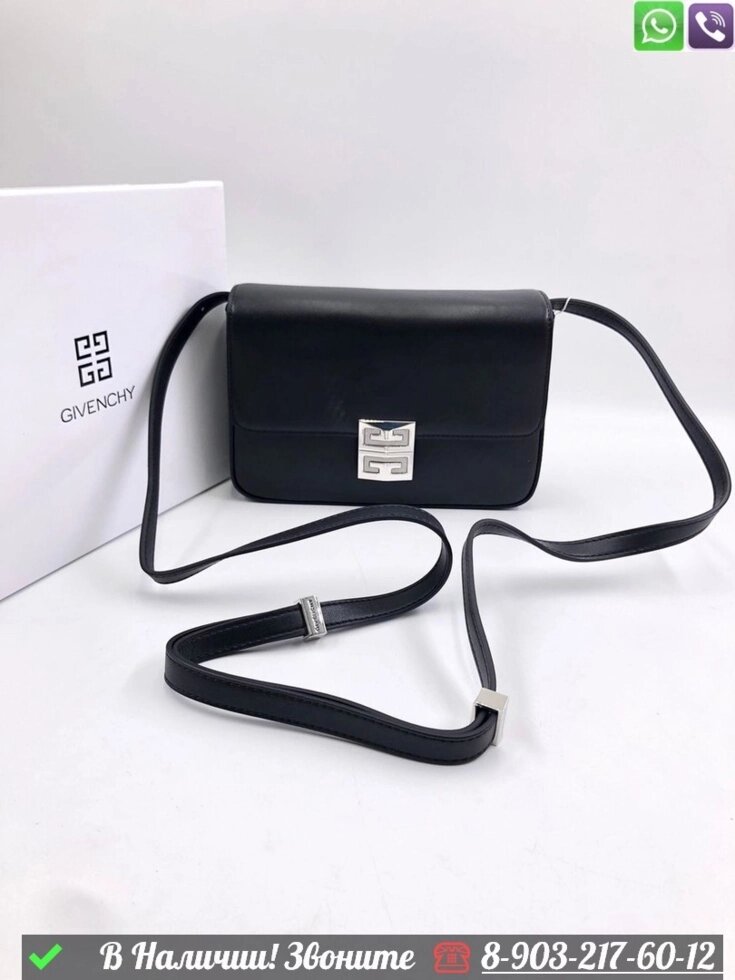 Сумка Givenchy 4G Small Черный от компании Интернет Магазин брендовых сумок и обуви - фото 1