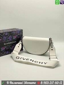 Сумка Givenchy Infinity Живанши полукруглая Серый