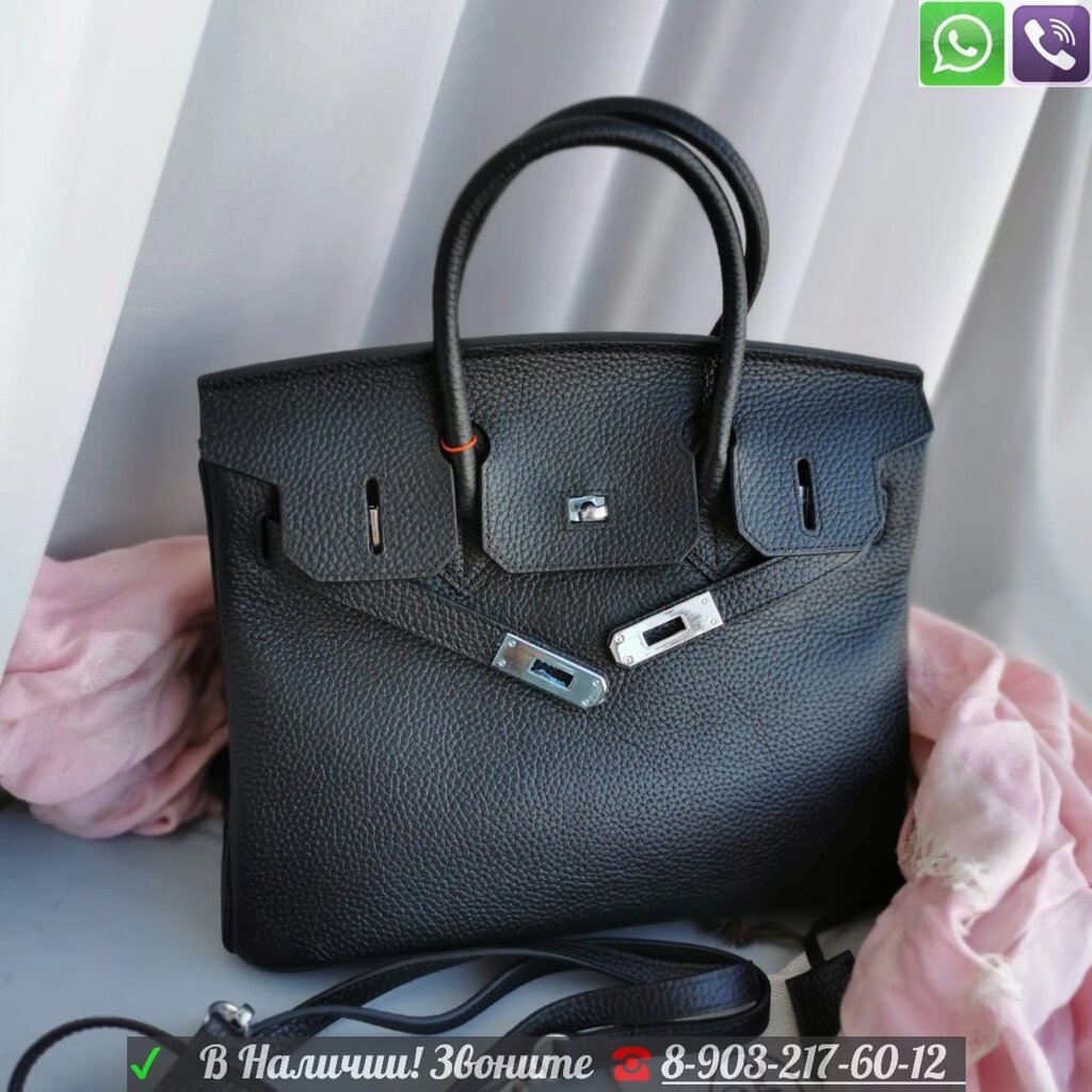 Сумка Hermes Birkin 30 Пудровый от компании Интернет Магазин брендовых сумок и обуви - фото 1