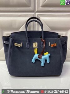 Сумка Hermes Birkin 35 замшевая