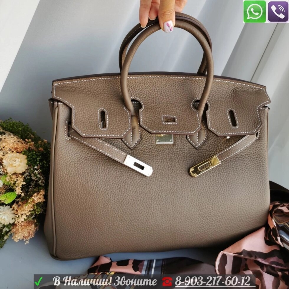 Сумка Hermes Birkin 35 от компании Интернет Магазин брендовых сумок и обуви - фото 1