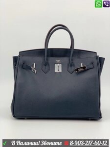 Сумка Hermes Birkin женская Синий