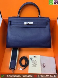 Сумка Hermes Kelly Белая