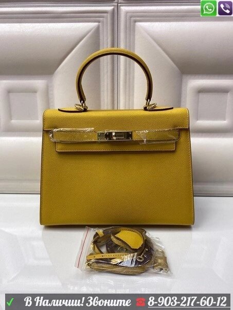 Сумка Hermes kelly Epsom от компании Интернет Магазин брендовых сумок и обуви - фото 1