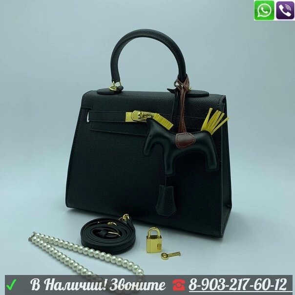 Сумка Hermes Kelly Epsom от компании Интернет Магазин брендовых сумок и обуви - фото 1