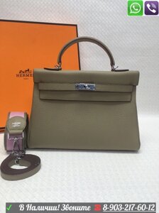 Сумка Hermes Kelly Гермес Келли 32 Эрмес Люкс Зеленый