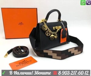 Сумка Hermes Kelly мини Гермес Голубой