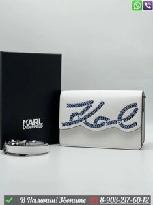 Сумка Karl Lagerfeld Signature Серый