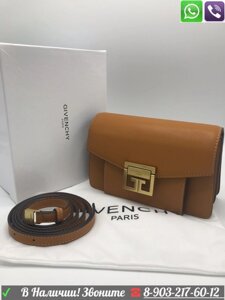 Сумка Клатч Givenchy GV3 Живанши Черная Матовая Сумка