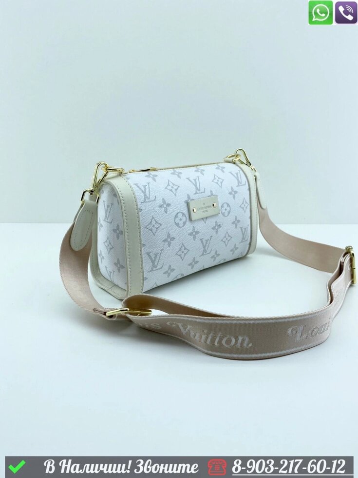 Сумка Louis Vuitton белая от компании Интернет Магазин брендовых сумок и обуви - фото 1