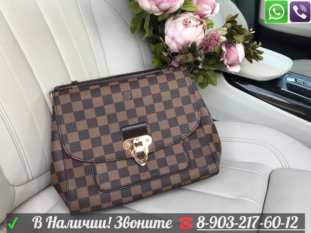 Сумка Louis Vuitton boccador epi Луи Виттон Коричневый от компании Интернет Магазин брендовых сумок и обуви - фото 1