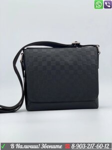 Сумка Louis Vuitton District Damier Infini мужская черная