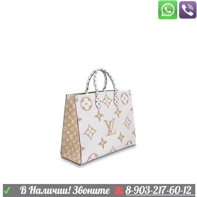 Сумка louis vuitton giant monogram Onthego разноцветная от компании Интернет Магазин брендовых сумок и обуви - фото 1