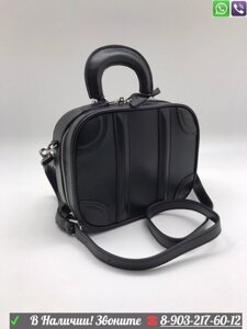 Сумка Louis Vuitton luggage клатч чемоданчик Коричневый