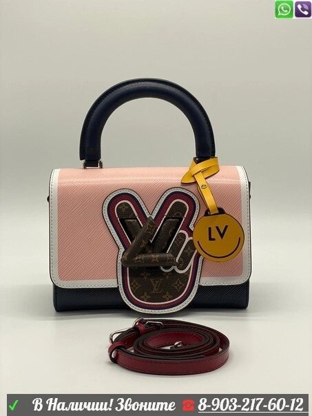 Сумка Louis Vuitton Луи Витон Аппликация от компании Интернет Магазин брендовых сумок и обуви - фото 1