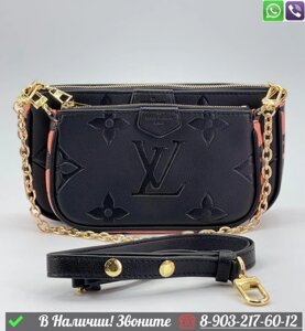 Сумка Louis Vuitton Multi Pochette Черный