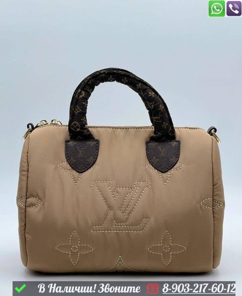 Сумка Louis Vuitton Speedy 25 дутая от компании Интернет Магазин брендовых сумок и обуви - фото 1