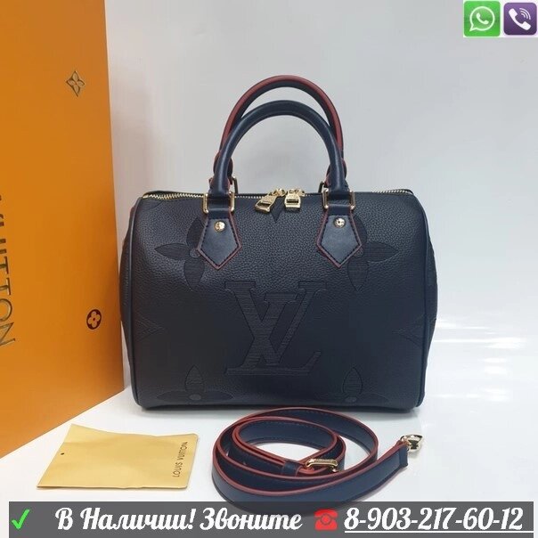 Сумка Louis Vuitton Speedy от компании Интернет Магазин брендовых сумок и обуви - фото 1