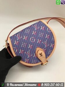 Сумка Louis Vuitton TAMBOURIN клатч, Коричневый Голубой