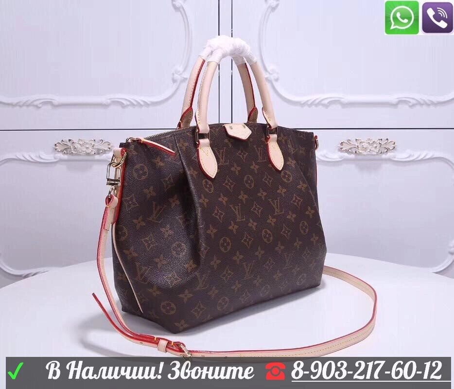 Сумка Louis Vuitton Tivoli monogram Луи Витон на молнии от компании Интернет Магазин брендовых сумок и обуви - фото 1