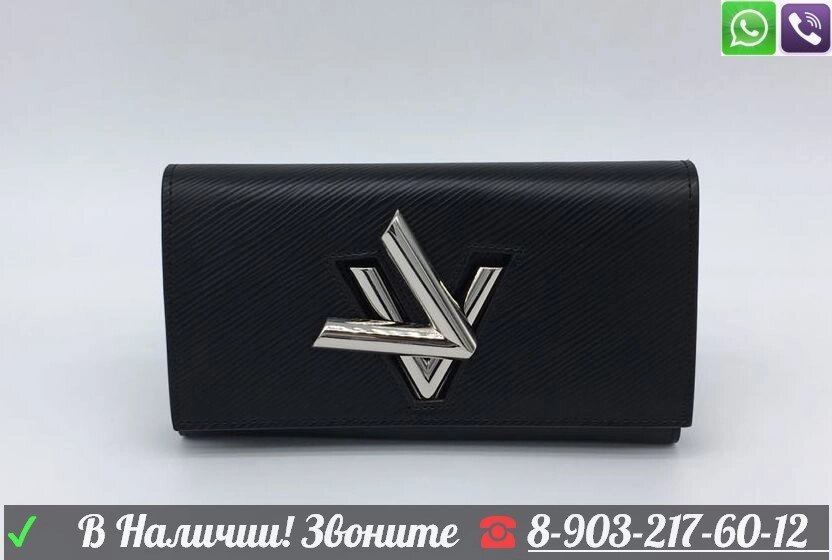 Сумка Louis Vuitton Twist Черный маленький клатч от компании Интернет Магазин брендовых сумок и обуви - фото 1