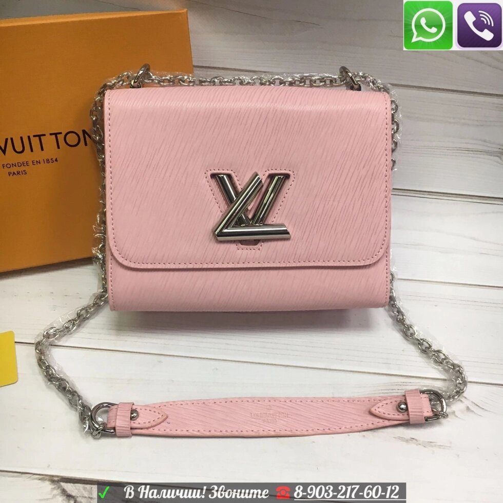 Сумка Louis Vuitton Twist MM LV Клатч Луи Виттон от компании Интернет Магазин брендовых сумок и обуви - фото 1