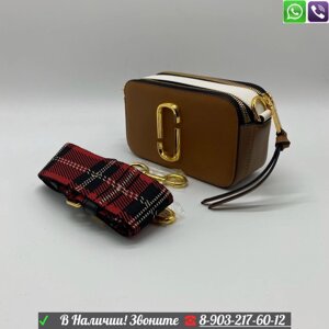 Сумка Marc Jacobs Snapshot клатч Фиолетовый