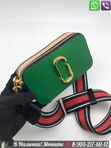 Сумка Marc Jacobs Snapshot клатч Марк Джейкобс 18 см Красный