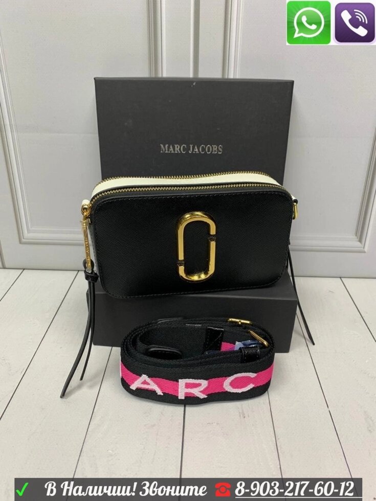 Сумка Marc Jacobs Snapshot Клатч на ремне от компании Интернет Магазин брендовых сумок и обуви - фото 1