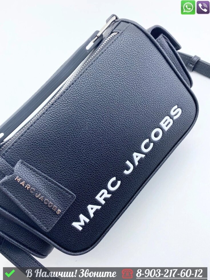 Сумка Marc Jacobs The Softbox Голубой от компании Интернет Магазин брендовых сумок и обуви - фото 1