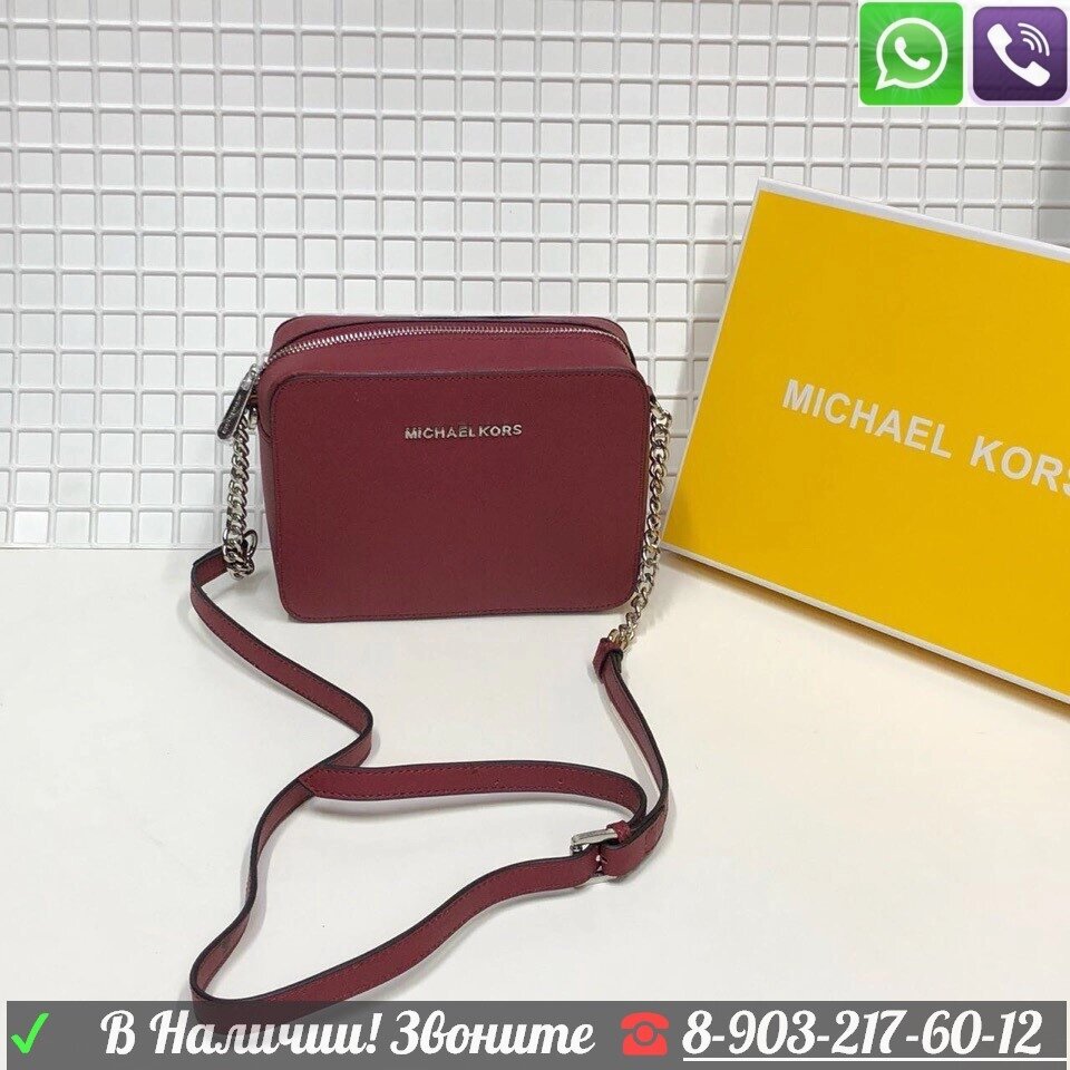 Сумка Майкл Корс Michael Kors МК Jet set Клатч от компании Интернет Магазин брендовых сумок и обуви - фото 1