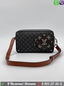 Сумка мессенджер Louis Vuitton Alpha черная