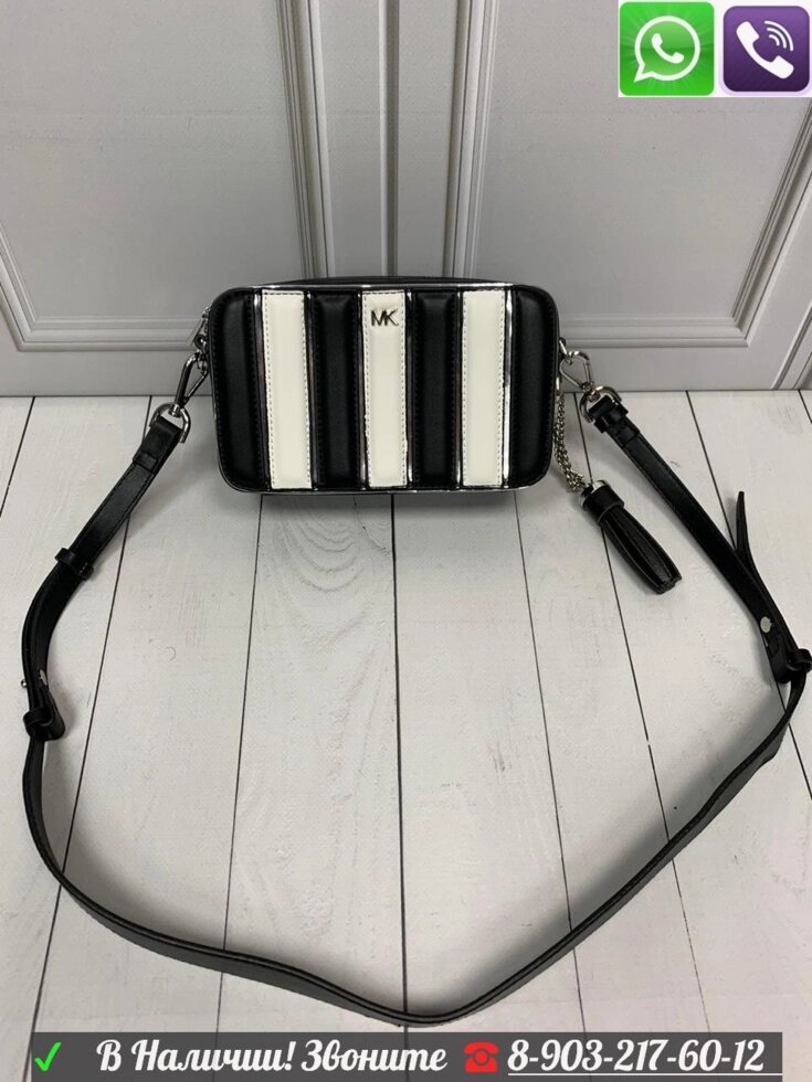 Сумка Michael Kors Camera Майкл Корс клатч с кисточкой от компании Интернет Магазин брендовых сумок и обуви - фото 1